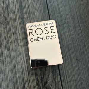 Natasha Denona Rose Cheek Mini Cream Blush & Highlighter Duo - Brand New